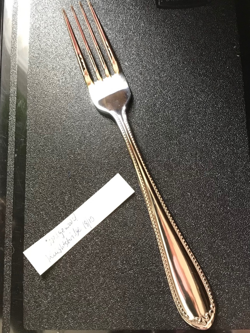 Wedgwood Knightsbridge /Vera Wang 8.25” Dinner Fork NEW